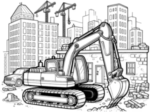 bagger-auf-baustelle-malvorlage