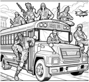 battle-bus-mit-charakteren-ausmalvorlage