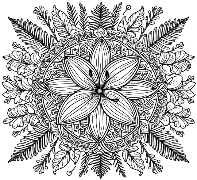 blume-mandala-ausmalvorlage-kreativ-gestalten
