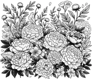 blumenmeer-ausmalvorlage-kreativ-gestalten