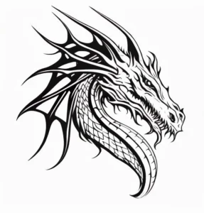 drachenkopf-ausmalvorlage-ideen