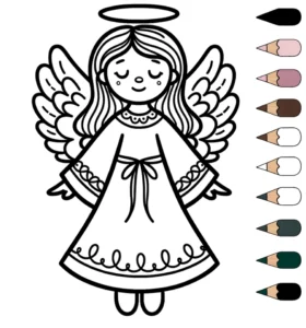 engel-mit-heiligenschein-und-fluegel