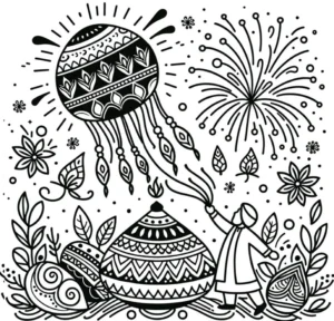 feuerwerksrakete-festliche-malvorlage
