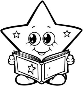 fröhlicher-stern-mit-buch