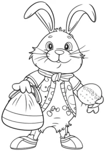 fruehling-hase-osterei-sack