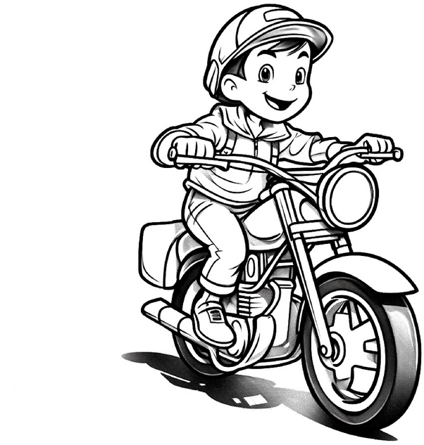 glueckliches-kind-auf-einem-motorrad
