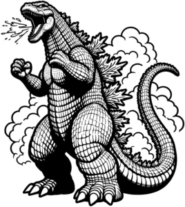 godzilla-malvorlage-ausmalen
