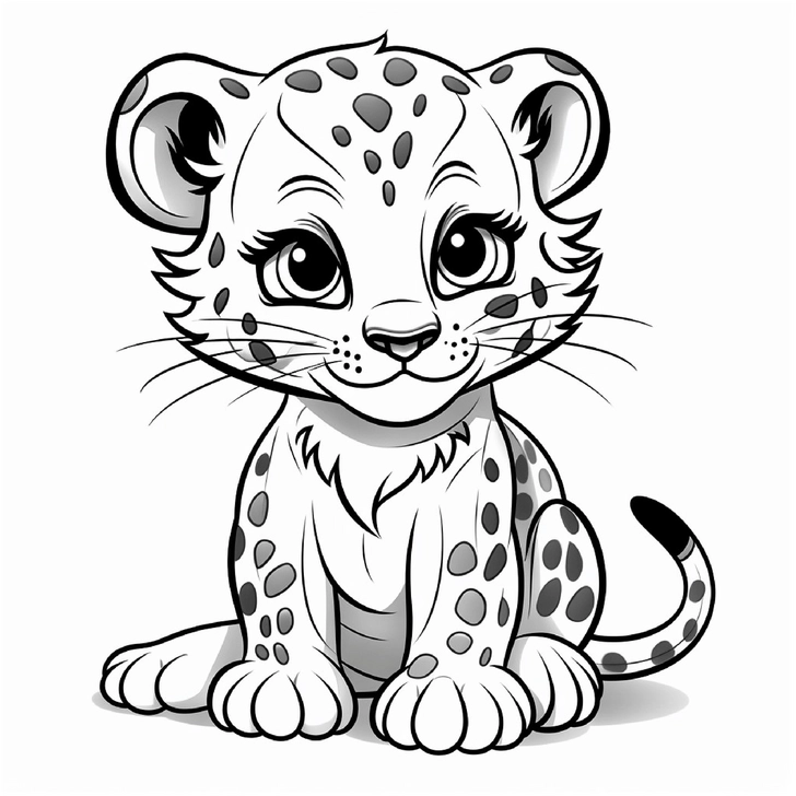 junge-leopard-ausmalvorlage-fuer-kinder