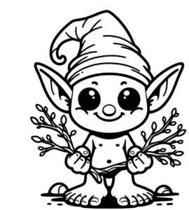 kobold-ausmalvorlage-zum-herunterladen