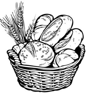 korb-mit-frischem-brot-aehren