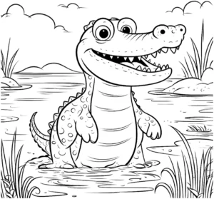 krokodil-im-wasser-ausmalvorlage