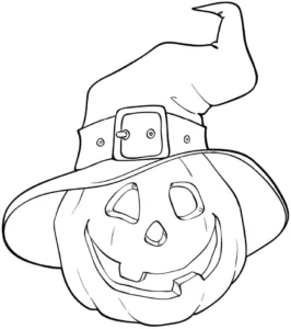 kuerbis-mit-hexenhut-fuer-halloween