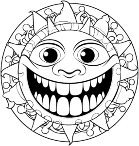 laechelnde-sonne-ausmalvorlage