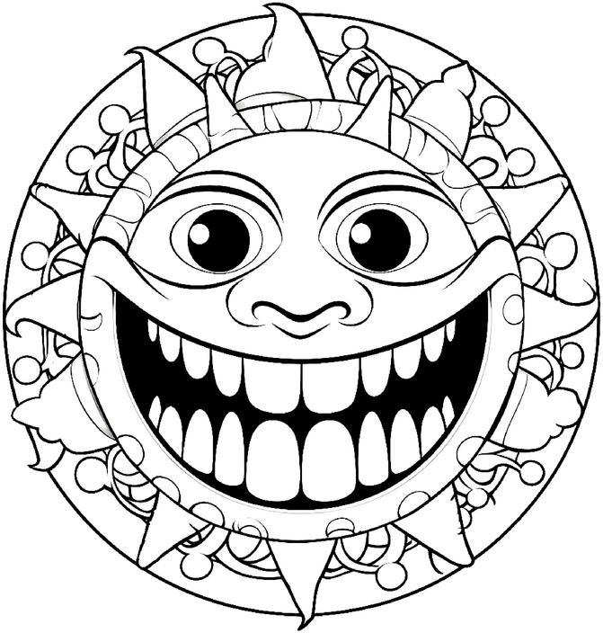 laechelnde-sonne-ausmalvorlage