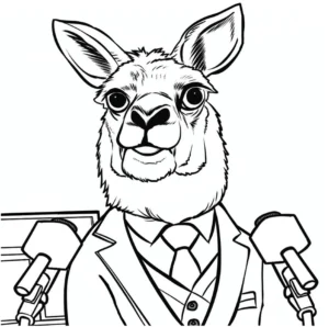 lama-im-anzug-vor-mikrofonen