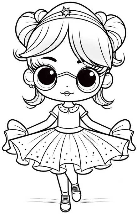 maedchen-im-kleid-mit-grossen-augen-und-kroenchen