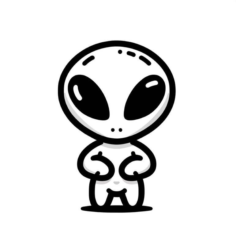malvorlage-alien-ausmalen-kreativ-entfalten