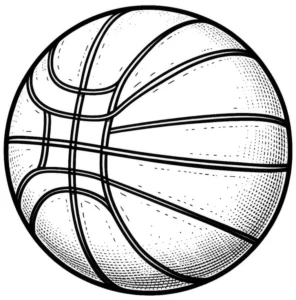 malvorlage-basketball-ausmalbild-kreativ