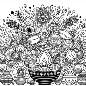 malvorlage-blumen-und-muster-kreativ-ausmalen