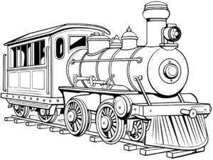 malvorlage-dampflokomotive-ausmalen