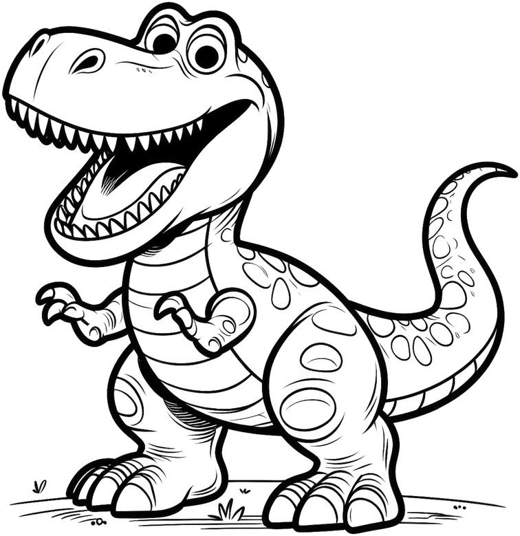 malvorlage-dinosaurier-ausmalbild-kreative-tipps