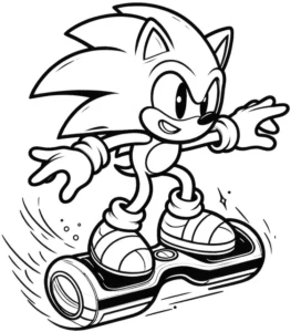 malvorlage-dynamischer-charakter-auf-hoverboard