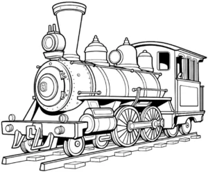 malvorlage-eisenbahn-lokomotive-ausmalen