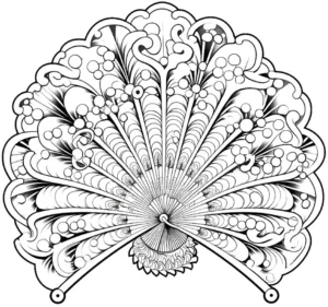 malvorlage-faechermuster-kreativ-ausmalen