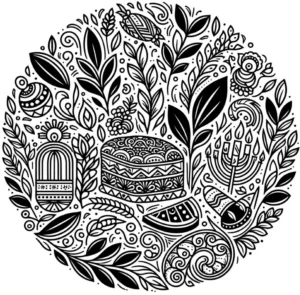 malvorlage-festliche-motive-kreativ-ausmalen