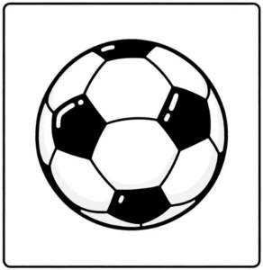 malvorlage-fussball-ausmalen-kreativ-sein