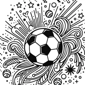 malvorlage-fussball-kreative-elemente