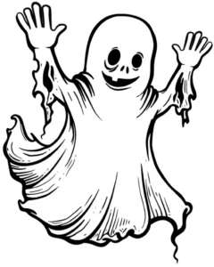 malvorlage-geist-fuer-halloween