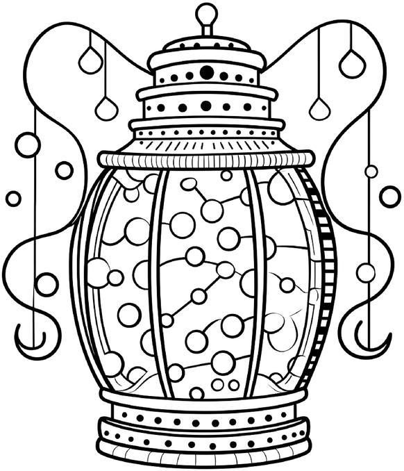 malvorlage-glitzernde-laterne