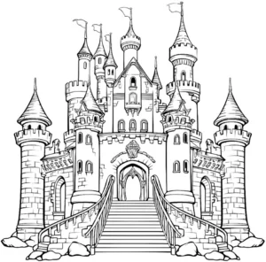 malvorlage-grosses-schloss-ausmalbild