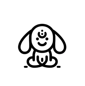 malvorlage-hund-in-meditativer-pose