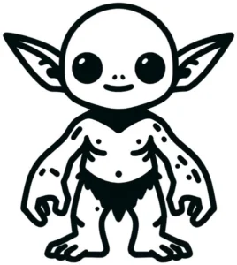malvorlage-kobold-ausmalen-kreativ-gestalten