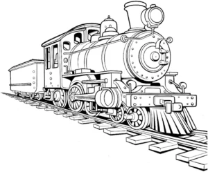 malvorlage-lokomotive-mit-details