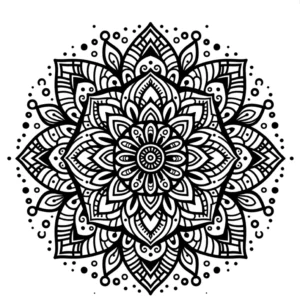 malvorlage-mandala-florale-geometrische-muster-ausmalen