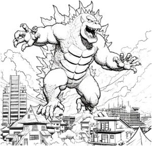 malvorlage-monster-in-stadtlandschaft-mit-wolken-und-gebaeuden
