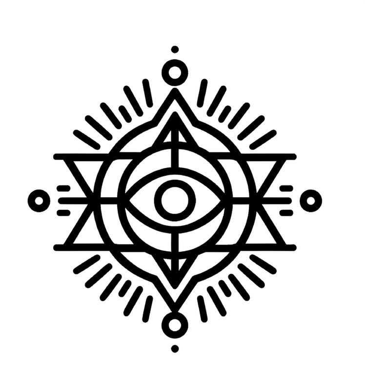 malvorlage-mystisches-symbol-geometrische-formen