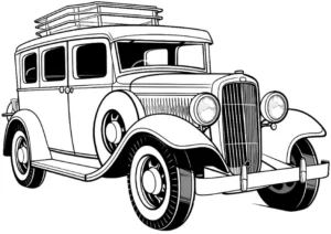 malvorlage-oldtimer-gepaecktraeger-zum-ausmalen