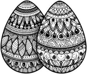malvorlage-ostereier-geometrische-muster