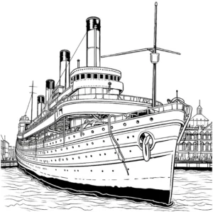 malvorlage-passagierschiff-am-hafen