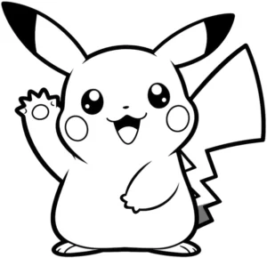 malvorlage-pikachu-ausmalbild-kreative-stunden
