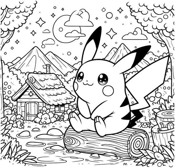 malvorlage-pokemon-in-der-natur
