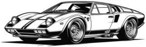 malvorlage-rennwagen-kreativ-ausmalen