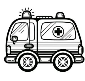 malvorlage-rettungswagen-ausmalen-kreativ