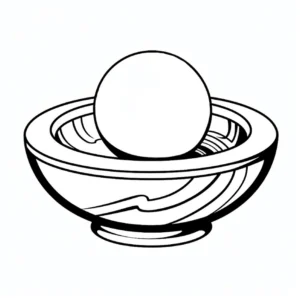 malvorlage-schale-mit-kugel-zum-ausmalen
