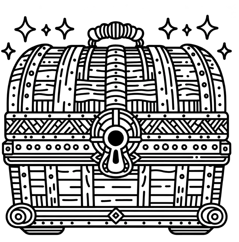 malvorlage-schatztruhe-ausmalen
