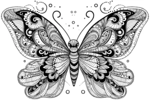 malvorlage-schmetterling-mit-mustern